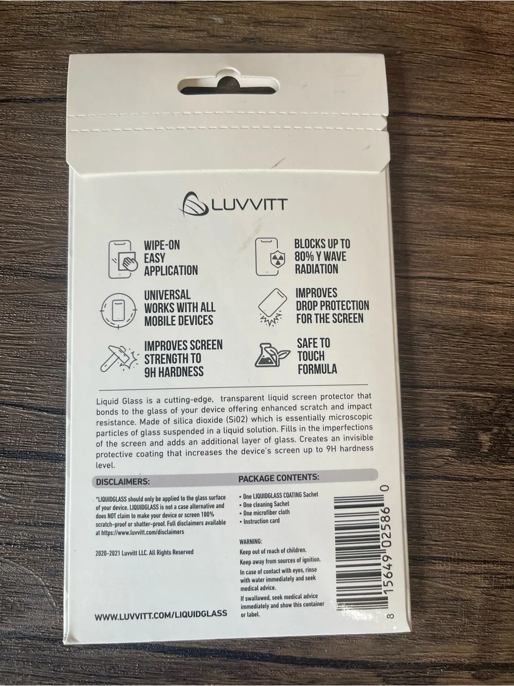 Wipe-On Screen Protector - Black